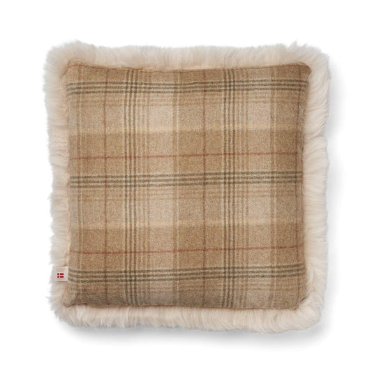 Single Side Long Trim Cushion Sand-Beige/Linen Large