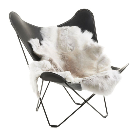 Reindeer Hide Rug/Throw Natural Light