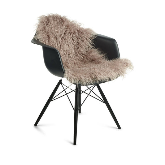Curly Sheepskin Rug/Throw Dove Small