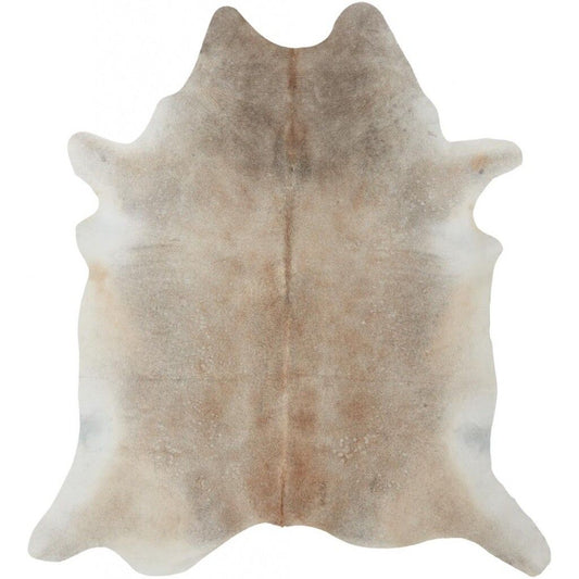 Cow Hide Rug | Grey Beige | 3.7 sqm