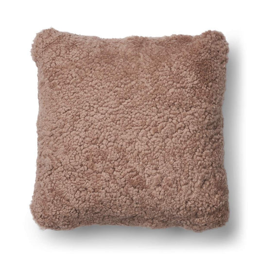 Sheepskin Cushion SW Doublesided Stucco Sand Medium