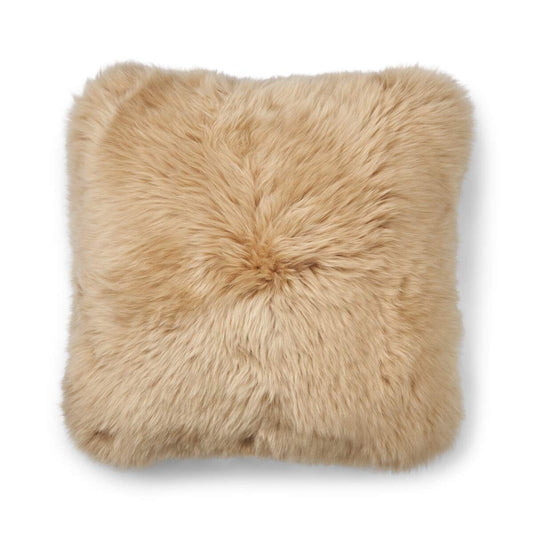 Sheepskin Cushion LW Double Sided Square Moonstone Large
