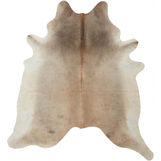 Cow Hide Rug | Grey Beige | 4.13 sqm
