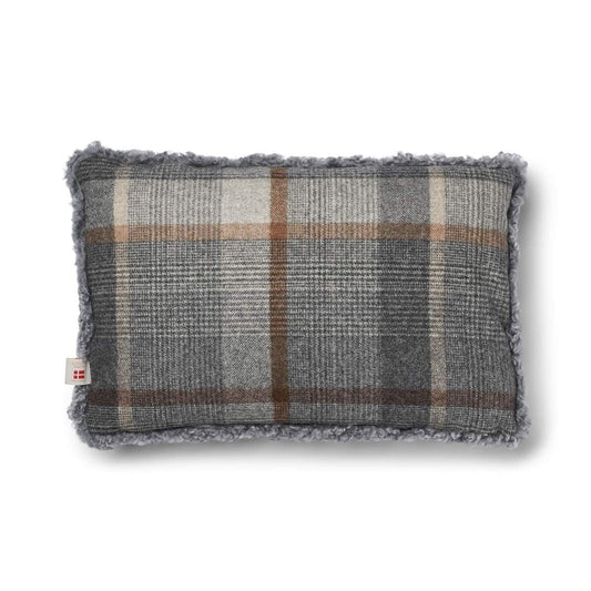 Single Side Short Trim Cushion Glencheck Grey/Light Grey Medium
