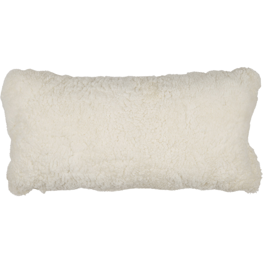 Sheepskin Cushion SW Doublesided Ivory Medium