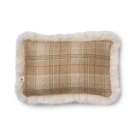 Single Side Long Trim Cushion Sand Beige/Linen Medium