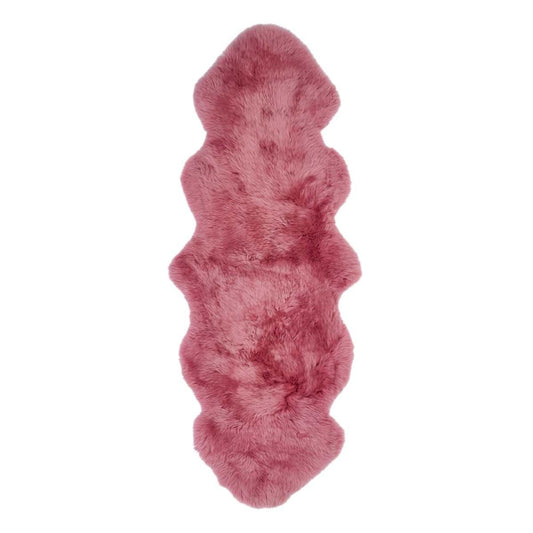 New Zealand Double Sheepskin Long Wool Rug Malaga