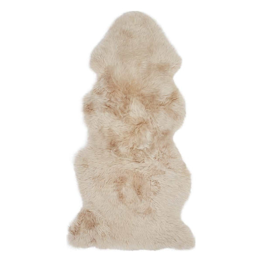 New Zealand Sheepskin Long Wool Rug/Throw Linen