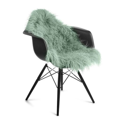 Curly Sheepskin Rug/Throw Mint Small