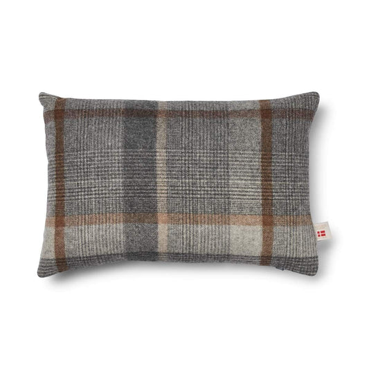 Doublesided Cushion Glencheck Grey Small