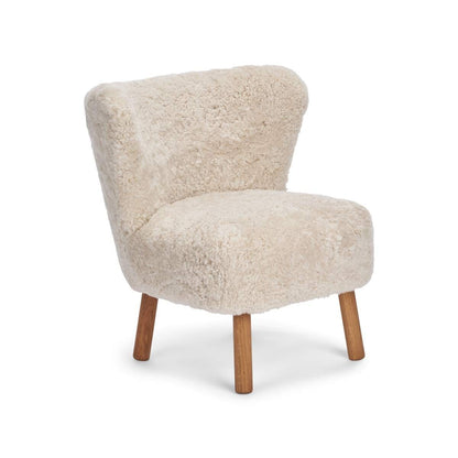 Emily Lounge Chair Pearl Oak Legs