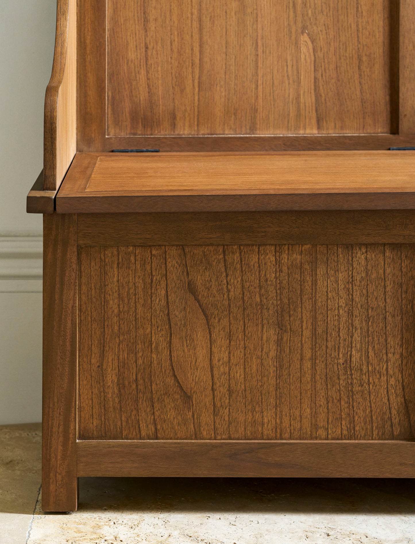 Walcote Hallway Storage Bench Natural