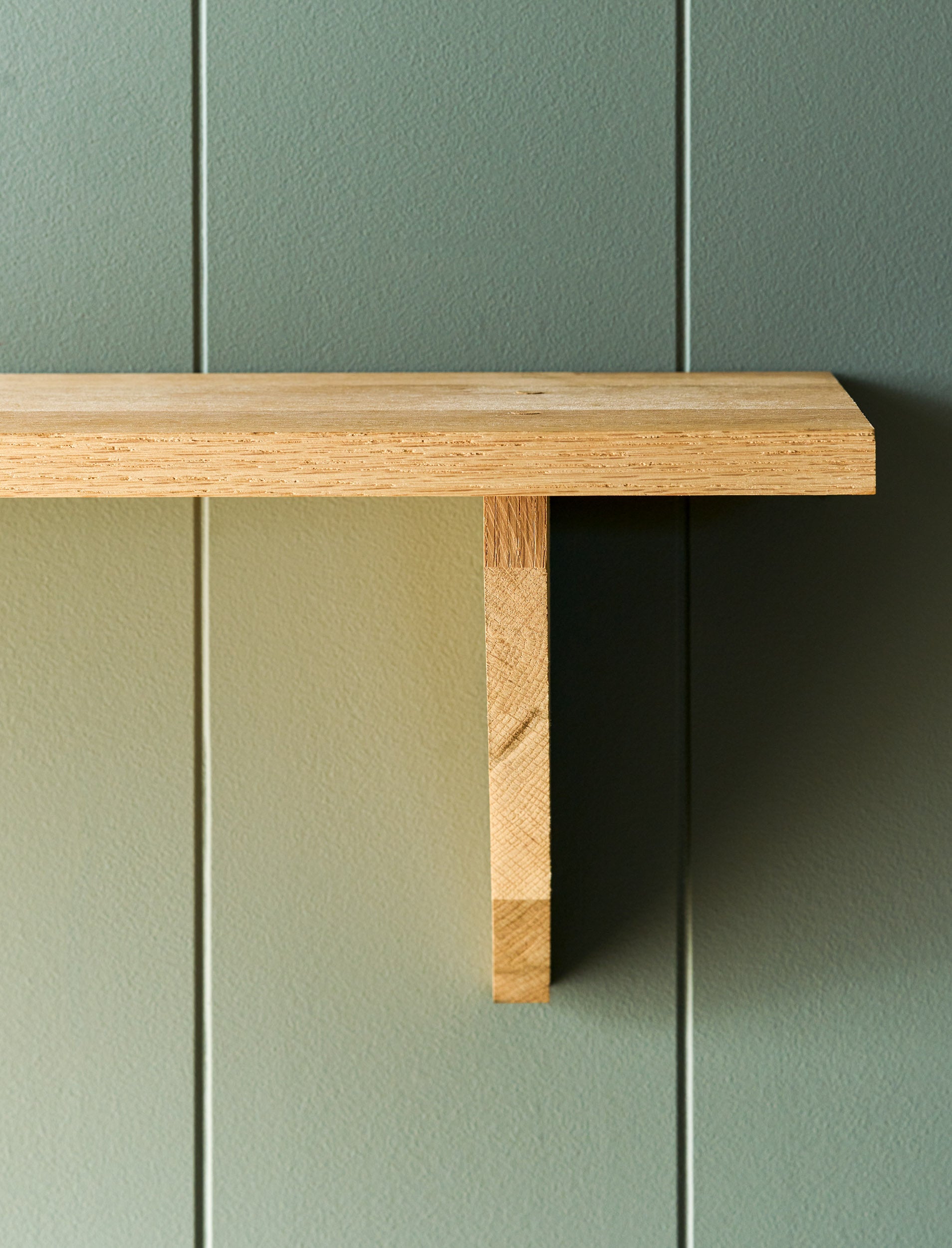 Hambledon Shelf 120cm Natural - Hooks & Shelving - Garden Trading -
