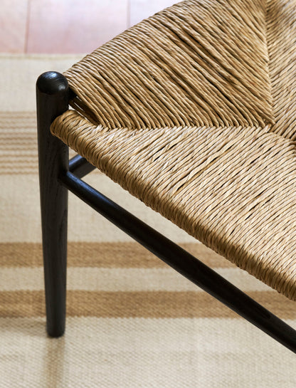 Chilthorne Wishbone Dining Chair Set of 2 Black