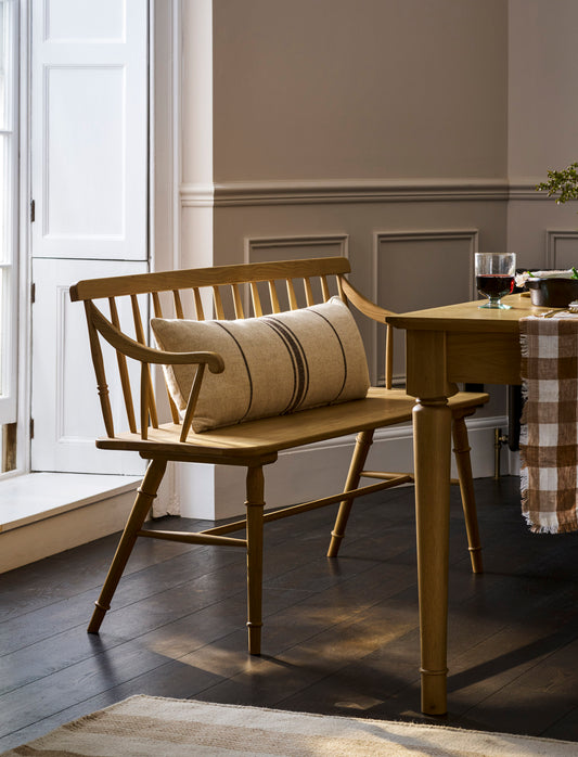 Oakworth Bench - Dining Chairs & Benches - Garden Trading -