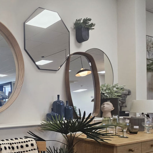 Dune Mirror Walnut