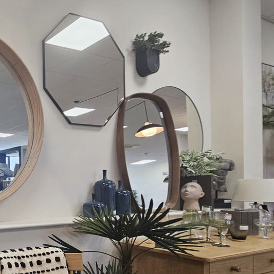 Dune Mirror Walnut