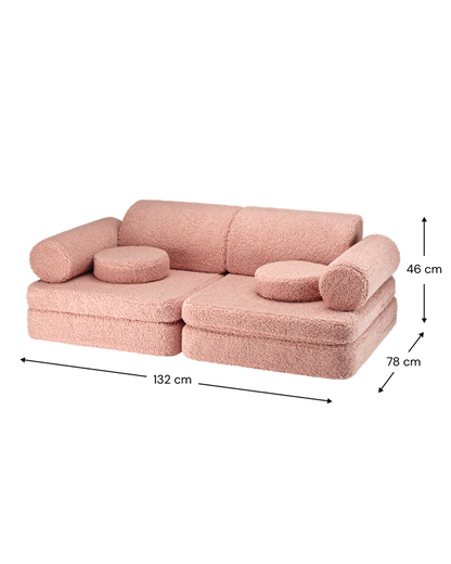 Guava Pink Settee