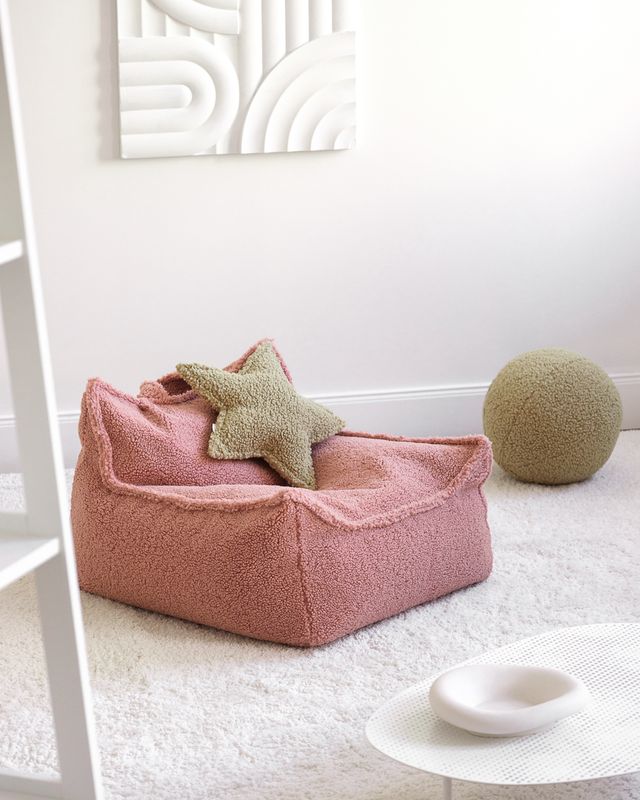 Guava Pink Beanbag Chair -  - WigiWama -
