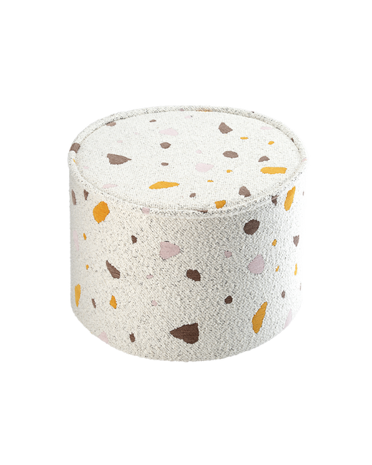 Terrazzo Marble Pouffe