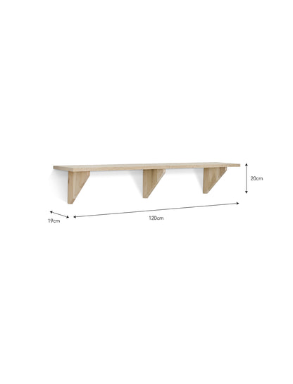 Hambledon Shelf 120cm Natural