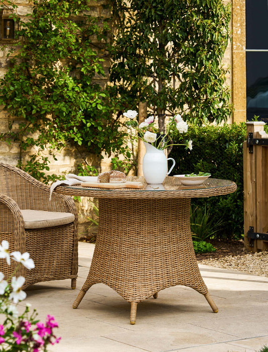 Brayford Round Dining Table Small Natural