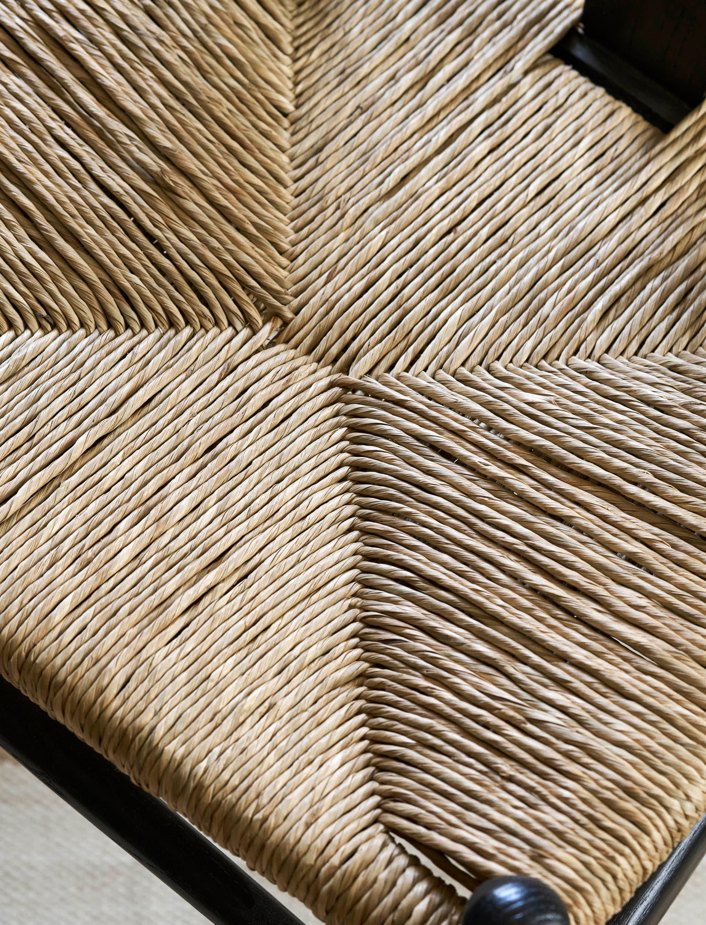 Chilthorne Wishbone Dining Chair Set of 2 Black