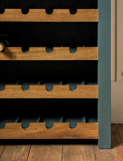 Walcote Winerack Sideboard Forest Green - Storage - Garden Trading -