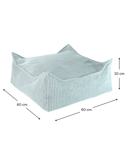 Wigiwama Square Ottoman - Green