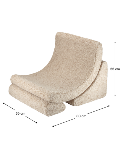 Biscuit Moon Chair