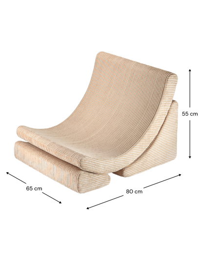 Brown Sugar Moon Chair