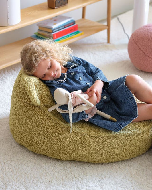Wigiwama Bear Beanbag - Green