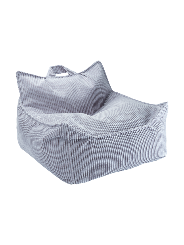 Blueberry Blue Beanbag Chair