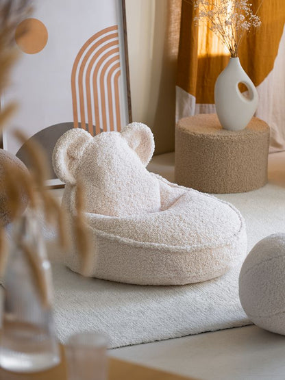 Wigiwama Bear Beanbag - White
