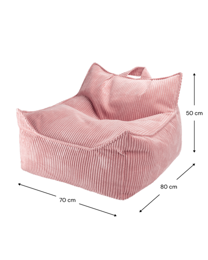 Pink Mousse Beanbag Chair -  - WigiWama -