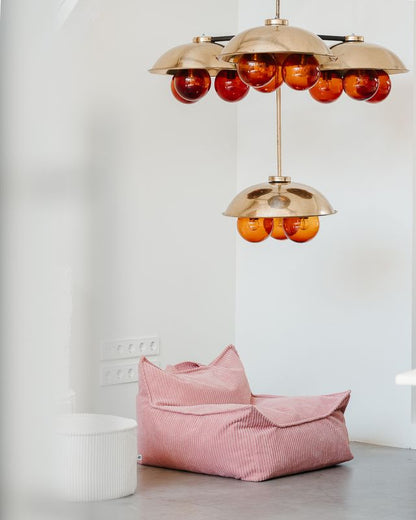 Pink Mousse Beanbag Chair