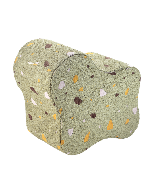 Wigiwama Terrazzo Cloud Pouffe - Green