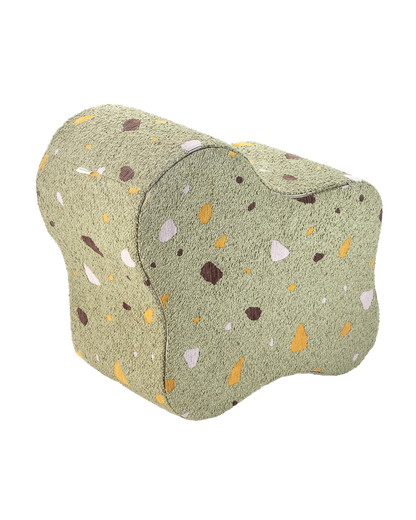 Wigiwama Terrazzo Cloud Pouffe - Green