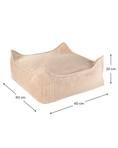 Wigiwama Square Ottoman - Brown