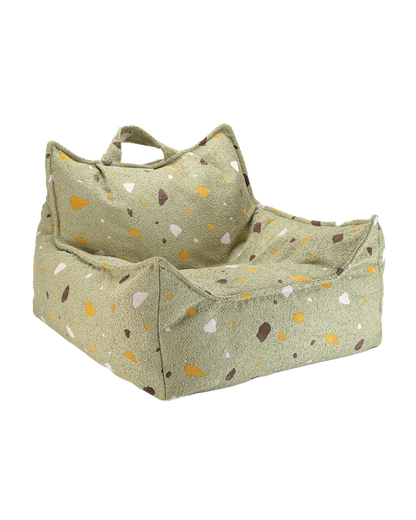 Wigiwama Terrazzo Beanbag Chair - Green