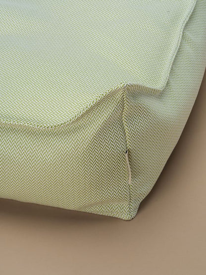 Wigiwama Outdoor Square Ottoman - Green