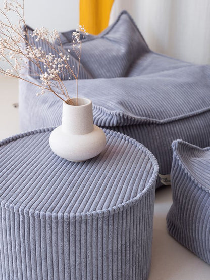 Blueberry Blue Beanbag Chair