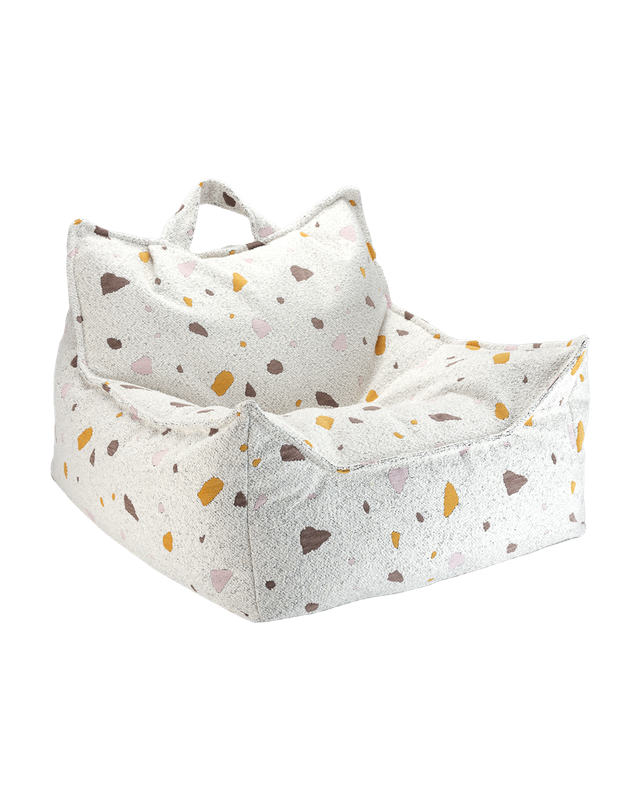 Terrazzo Marble Beanbag Chair