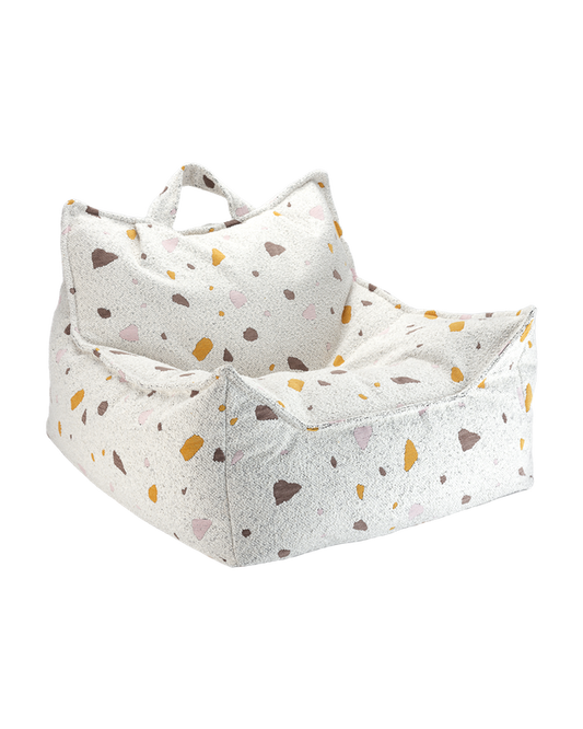 Terrazzo Marble Beanbag Chair