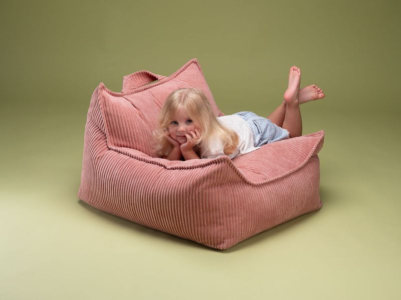 Pink Mousse Beanbag Chair